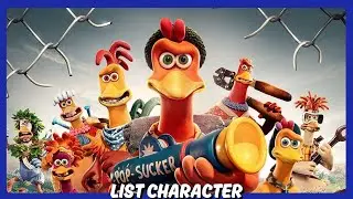 LIST CHARACTER CHICKEN RUN : DAWN OF THE NUGGET