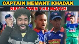 NEPAL WON THE MATCH : CAPTAIN HEMANT DHAMI KADAK