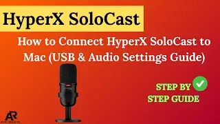 Как подключить HyperX SoloCast к Mac (руководство по настройкам USB и звука)