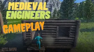 MEDIEVAL ENGINEERS GAMEPLAY (PC) - Full HD - 1080p 60 FPS - No Commentary