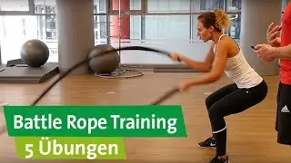 Battle Rope Training - 5 Übungen für das perfekte Workout