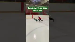 Really simple neutral zone transition set.  So many skills to do here and add a chaser for intensity