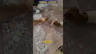 hand embroidery  workers near me || hand embroidered karigars in rajouri garden || #embroidery #hand