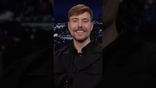 #MrBeast reacts to a YouTube video he scheduled for himself 10 years ago! #FallonTonight