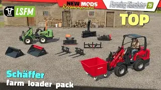 FS25 | Sch&auml;ffer farm loader pack (by Farmer_Andy) - Farming Simulator 25 Mods Review QHD
