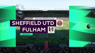 ⚽ &laquo;Шеффилд Юнайтед&raquo; &mdash; &laquo;Фулхэм&raquo; ⚽ | Премьер-лига (18.10.2020) | FIFA 21