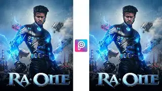 Sony Jackson New Concept Photo Editing | Ra-one Photo Editing in PicsArt | Sony Jackson
