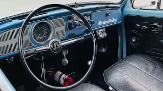 Classic VW Beetle Interior Transformation !!