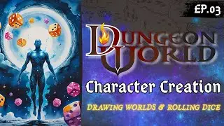 Creating Characters for My Solo RPG | Dungeon World Ranger & Fighter Build!