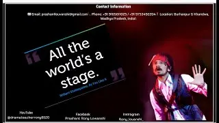 Acting CV | Macro Vision Academy | Rony Louvanshi