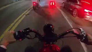 Mini Bike Night ride with Chuck Davis and Porter Solomon 4/15 (pt.2)