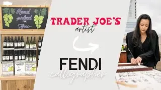 How This Introvert Transformed From Trader Joe's Artist to Fendi Luxury Calligrapher - Hannah Choi