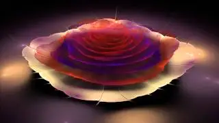 Abstract fractal flowers footage