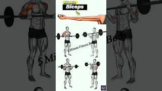 Bicep Workout for Bigger Arms | Best Bicep Exercises to Build Muscle Fast #fitness #workout #shorts