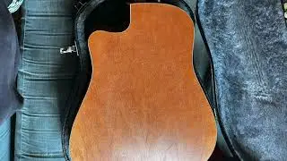 Old Seagull Acoustic clean up and set up