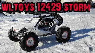 wltoys 12429 storm unboxing and bash