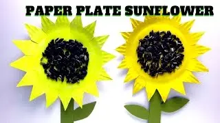 How to Make a Paper Plate Sunflower | Mothers Day Craft