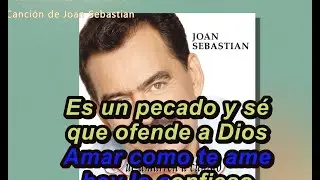Karaoke 🎤 Amar como te amé ♪ Joan Sebastian ♪ Pista