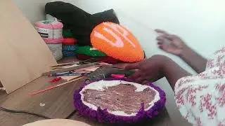 Rug Backing Process // Wall Hanging