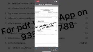MTTM 3 ENGLISH MEDIUM SOLVED ASSIGNMENT 2023-24 FOR PDF WHATSAPP ON 9354372788