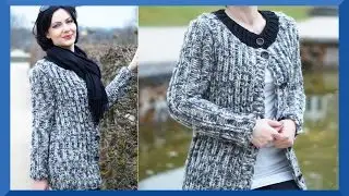 JACKE STRICKEN EINFACH F&Uuml;R ANF&Auml;NGER Anleitung