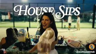House Sips presents: GIANNA live | Vintage Padel 1st Edition House Music DJ Set (V1)