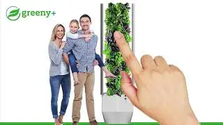 greenyGARDEN Home - aeroponischer Pflanzturm von greenyplus - Kurzvideo