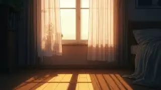 🎵 Windows Whispering in Warm Light 🎧 (Relaxing Lofi | Lofi Music #546 | Serenity Garden Cafe)