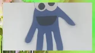 HPL Craft Time: Handprint Cookie Monster