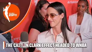 THE CAITLIN CLARK EFFECT 👏 Greatest will CONTINUE TO FLOURISH in the WNBA 🙌 | WNBA on ESPN