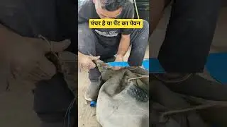 truck 🚛 tyre repair blast #vishwakarmatyredukan #funny #देसीजुगाड़ #viralvideo#song#gopalvishwakarma