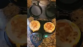 Best Hamilton Beach Dual Breakfast Sandwich Maker with Timer #kitchengadgets