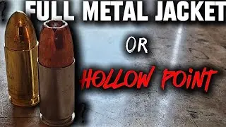 do you carry full metal jacket or hollow point for self-defense?