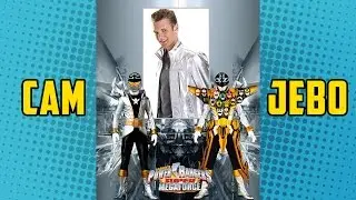 Silver Super Megaforce Power Ranger Cameron Jebo on Stan Lee's Comikaze All Year Long