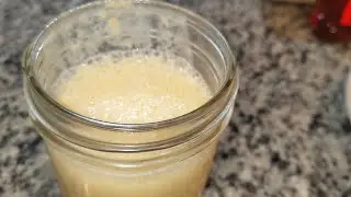 A very nice Peach Smoothie 