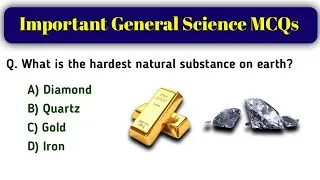 General Science MCQs | Most important question for competitive exam | Test preparation 2025