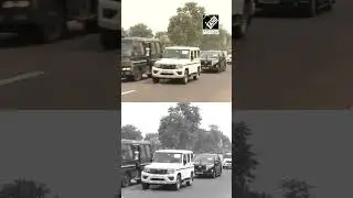 Team Pakistan arrives at Narendra Modi Stadium in Ahmedabad ahead of India-Pakistan clash