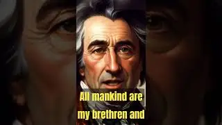 The world is my country, all mankind are my brethren, and to do good is my religion. #shorts