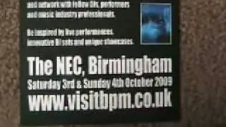 BPM in The NEC Birmingham 3rd &4th October 2009