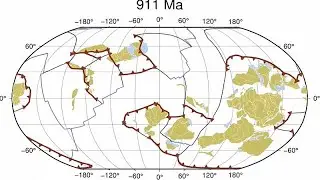 Earth-moving research charts one billion years of tectonic plate movement