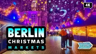 Рождественские ярмарки Берлина 4K | Berlin Christmas Markets & Hackesche Höfe