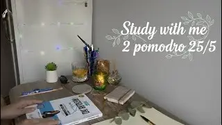 Study With Me ⏱️ | 2 Pomodoro (25/5) | Focus Session #motivation #study #pomodoro 