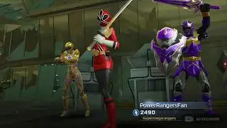 Super Samurai Red Ranger Gamplay(Lauren Shiba) Power Rangers Legacy war's Episode 1