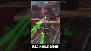 New Weapon Venom+Typhon test server War Robots 7.4 #Shorts