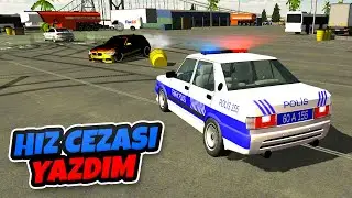 Tofaş Polis Arabamızla Ceza Yazdım - Car Parking Multiplayer