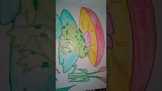 How To Draw // A beautiful frog.... :)