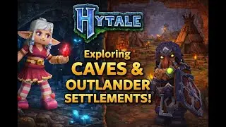 Hytale Survival Adventure | Exploring Caves, Settlements & Rare Materials