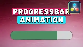 Make Colorful PROGRESSBAR Animation Like Mr  Beast In Davinci Resolve