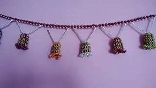 How to make beads beautiful bandhanwar at home #diy #diyhandmade #handmade #homedecor #khushart