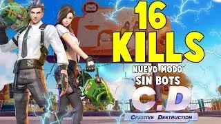 16 KILLS! En El Nuevo Modo *SIN BOTS* | Creative Destruction PC Gameplay Espa&ntilde;ol